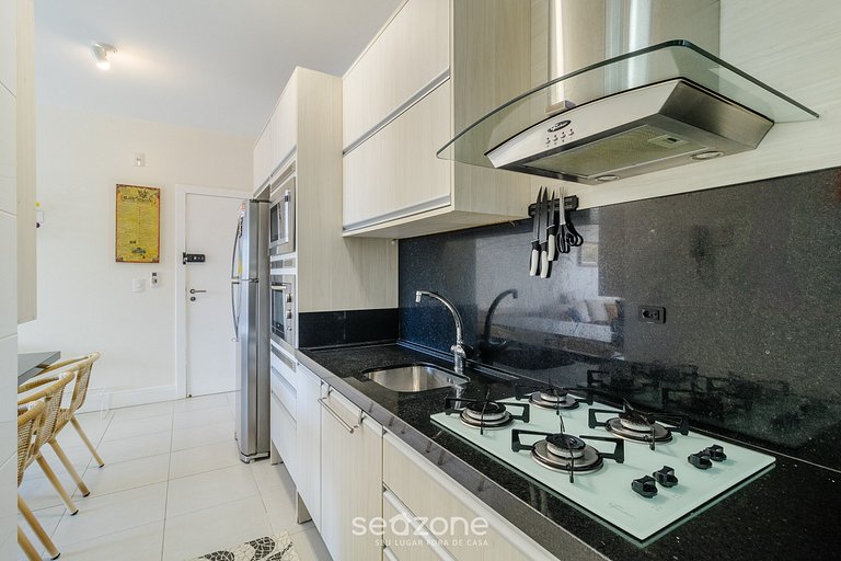 Apt vista lateral al mar cond junto al mar RAP0306