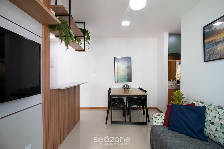 Ap c/vista al mar a 290m playa en Salvador RMO0602