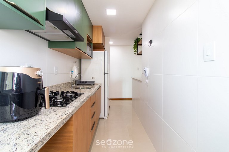 Apto vista mar 290m da praia em Salvador RMO0602