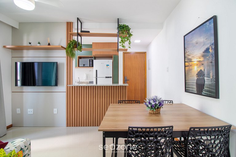 Ap c/vista al mar a 290m playa en Salvador RMO0602