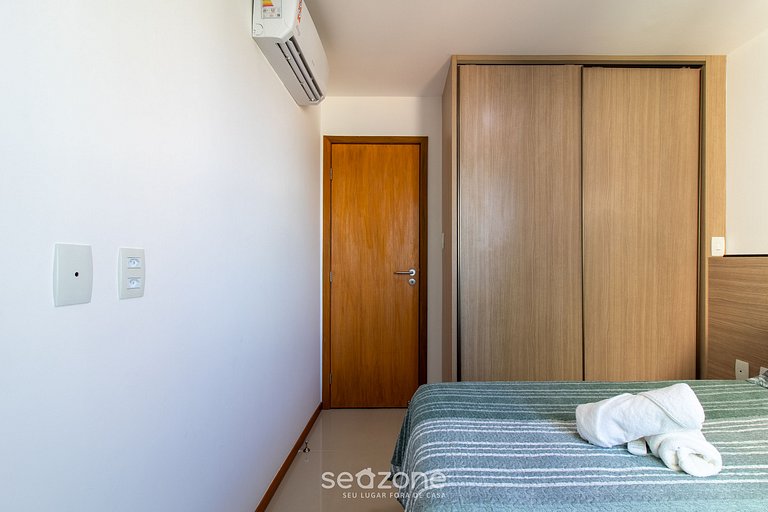 Ap c/vista al mar a 290m playa en Salvador RMO0602