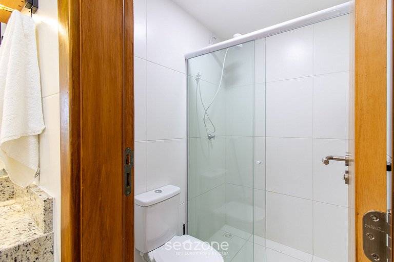 Ap c/vista al mar a 290m playa en Salvador RMO0602