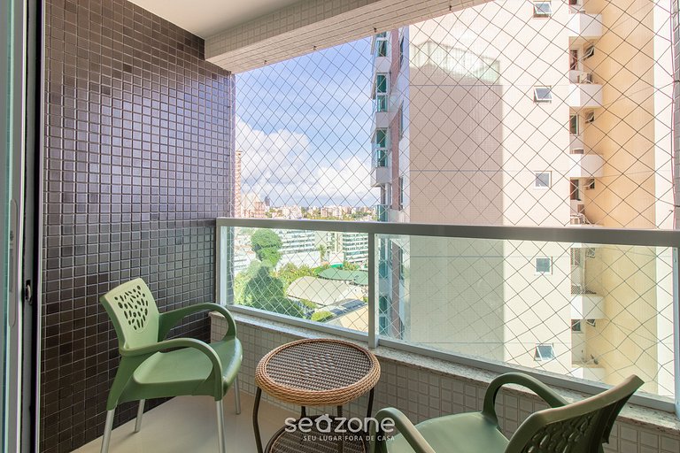 Ap c/vista al mar a 290m playa en Salvador RMO0602