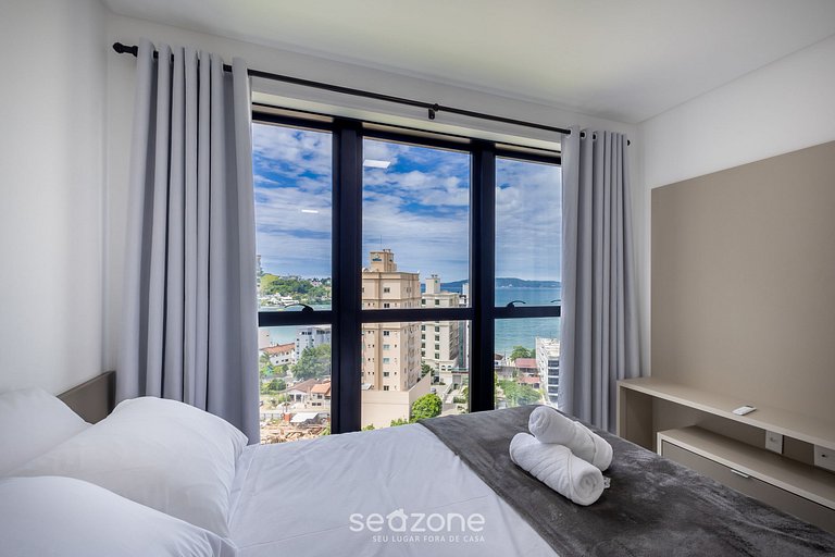 Apto 1D c/ piscina y gym 280m playa MHF1106