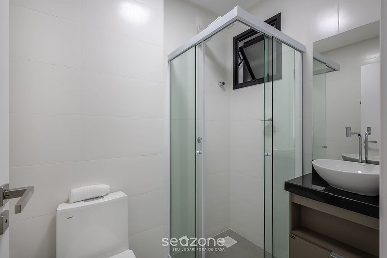 Apto 1Q c/ piscina e acad. 280m da praia MHF1106