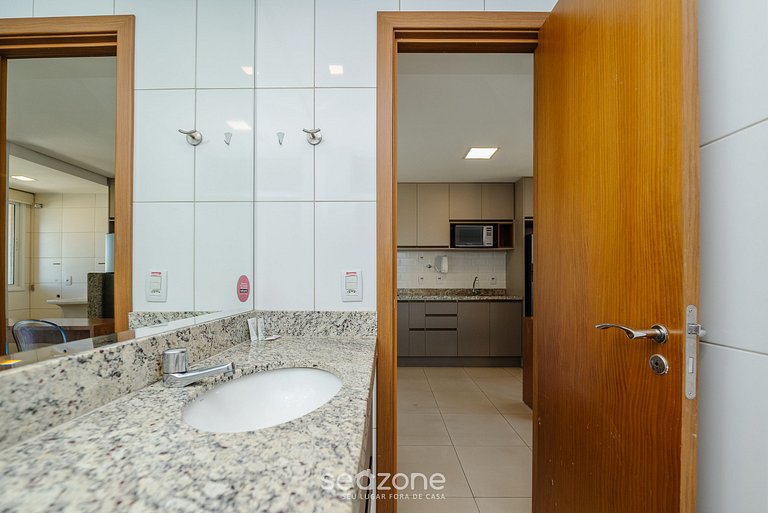 Flat en cond. con gimnasio, Setor Bueno - TXP1406