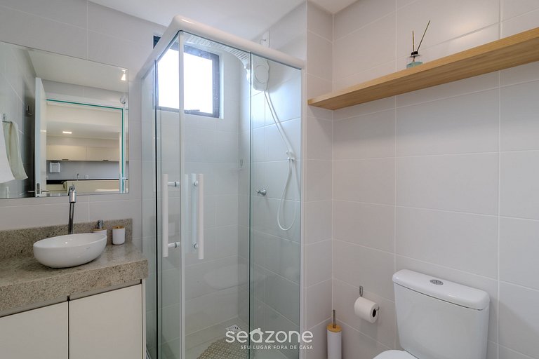 Depto 2Hab c/ Piscina a 500m de la Playa - MCB1002