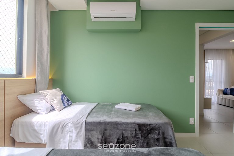 Apartamento 2Q c/ piscina a 500m da Praia MCB1002