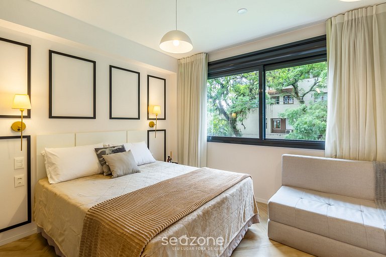 Conforto de Luxo e Sofisticado c/ Garagem LBO203