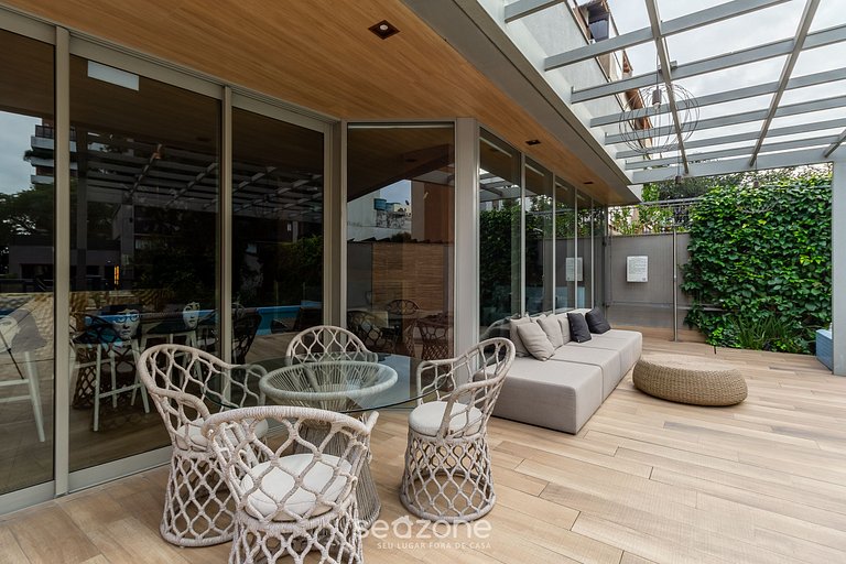 Conforto de Luxo e Sofisticado c/ Garagem LBO203
