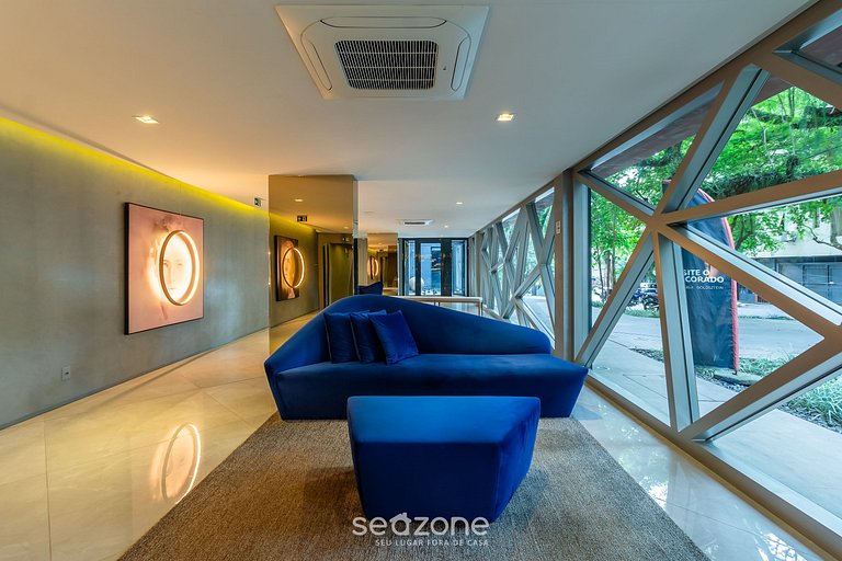 Studio de Luxo e Sofisticado c/ Garagem LBO203