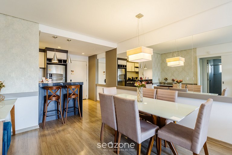 Belo apto com churrasqueira em Gramado CAP0302