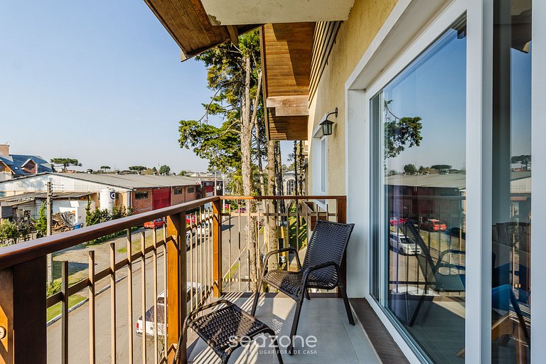 Hermoso apto con barbacoa en Gramado CAP0302