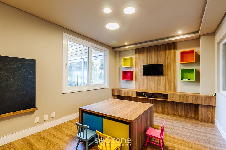 Belo apto com churrasqueira em Gramado CAP0302