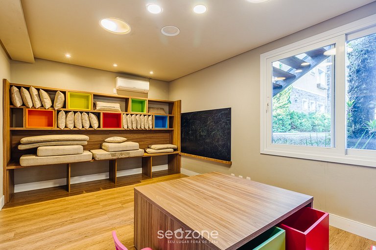 Belo apto com churrasqueira em Gramado CAP0302