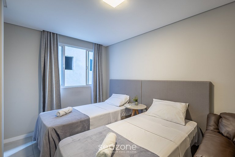 Apto c/ self checkin a 600m da praia em BC DPR0006