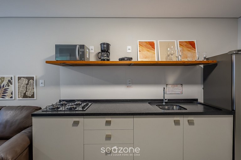 Apto c/ self checkin a 600m da praia em BC DPR0006