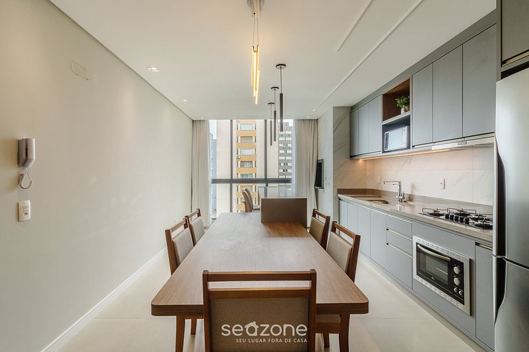 Apto vista mar cond. c/ churrasq. RTS0503