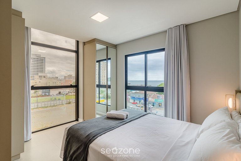 Apto vista al mar c/ parrilla RTS0503