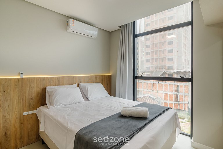 Apto vista mar cond. c/ churrasq. RTS0503