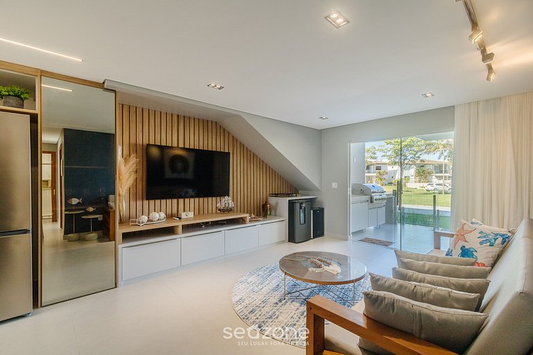 Acogedor Apartamento en Praia do Mutá MUT0034