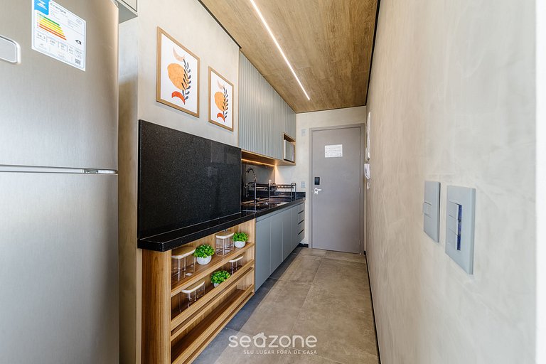 Hermoso Estudio con Vista Lateral al Mar - NWT1324