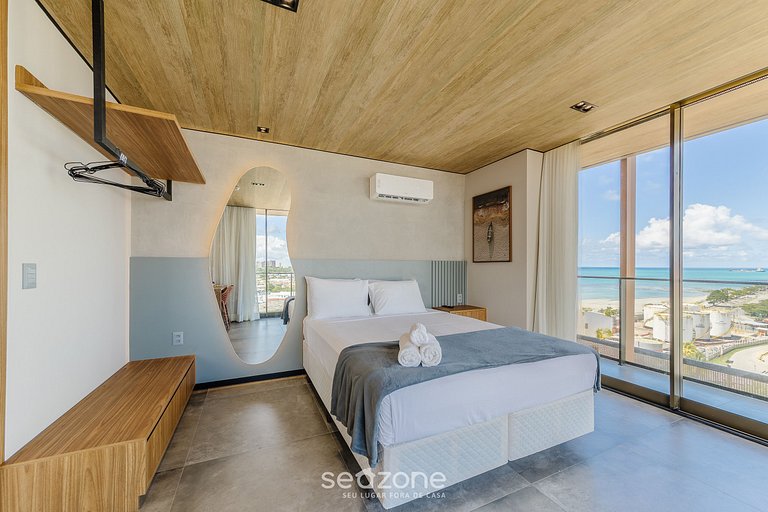 Hermoso Estudio con Vista Lateral al Mar - NWT1324