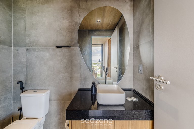 Hermoso Estudio con Vista Lateral al Mar - NWT1324