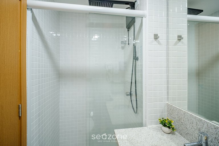 Estúdio c/vista mar prox Centro Convenções SMT0931