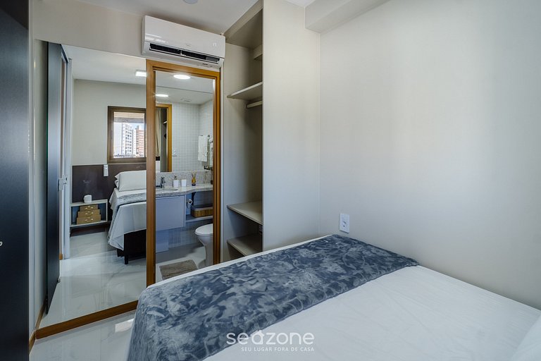 Ap vista al mar cerca Centro Convenciones SMT0805