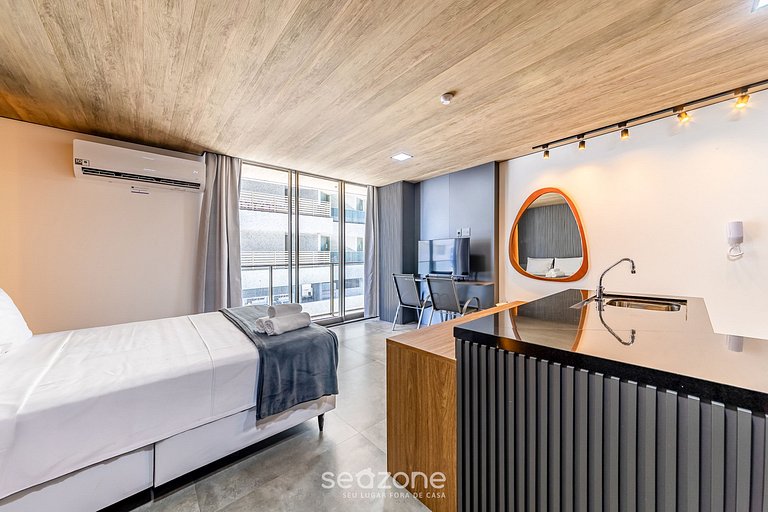 Estudio con piscina cerca de la playa NWT0404