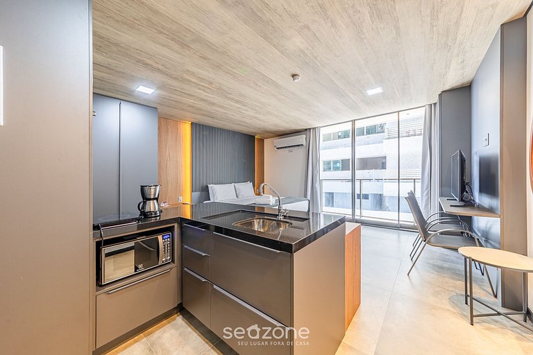 Estudio con piscina cerca de la playa NWT0404