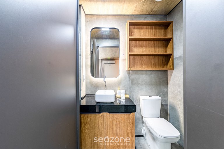 Estudio con piscina cerca de la playa NWT0404