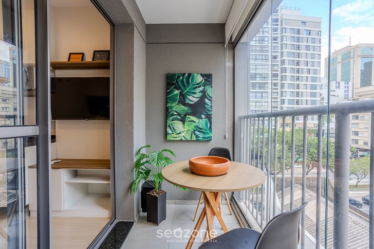 Apartament moderno 250m del metro Paulista NXO0404