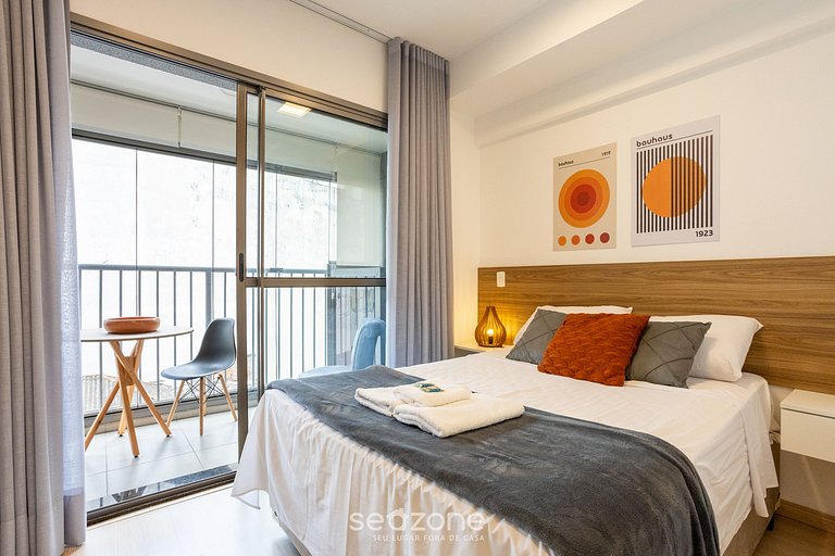 Apartament moderno 250m del metro Paulista NXO0404