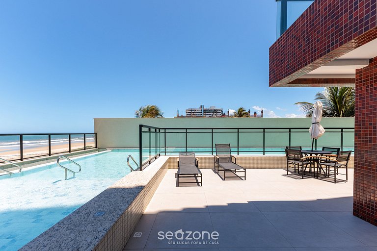 Apto em Cond. Beira-Mar c/ Piscina CPK0803