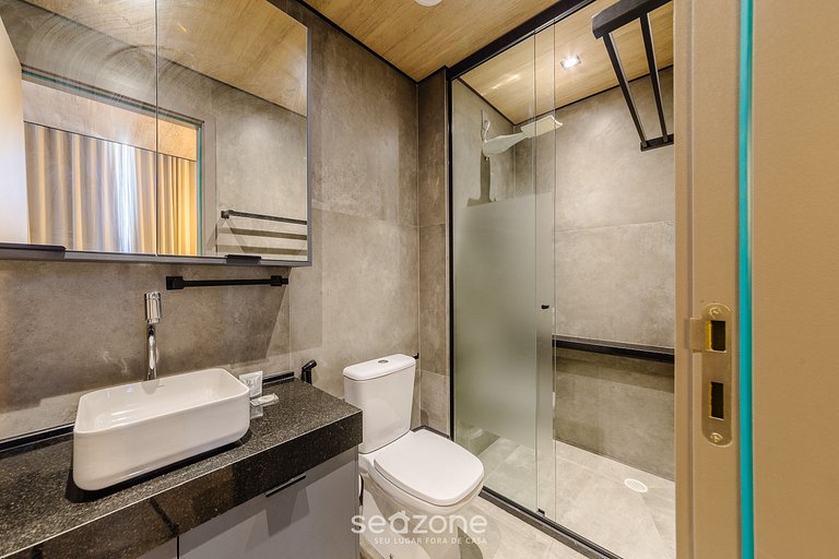 Estúdio Acolhedor c/ Vista Mar NWT0901