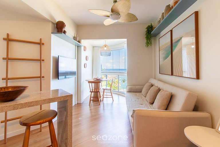 Apto em Salvador com vista para o mar! ESN0505