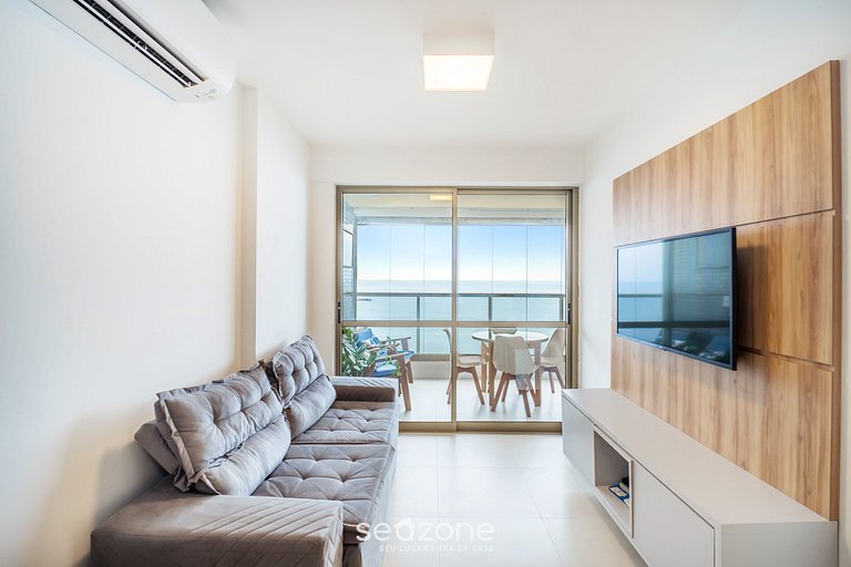 Lindo Apartamento Vista Mar BCA1409