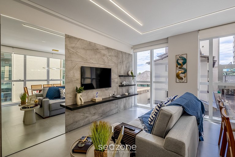 Depto 3H moderno cerca del mar EMA0201