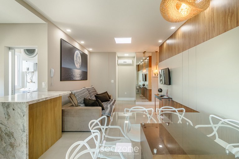 Apto 3 Suites a 600m da praia em Porto Belo PDP904