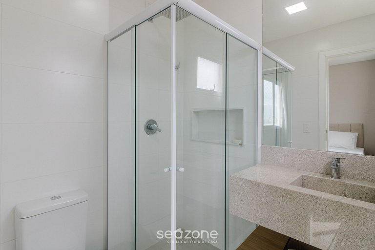 Apto 3 Suites a 600m da praia em Porto Belo PDP904