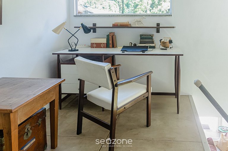 Aconchegante loft com lareira ATO3091