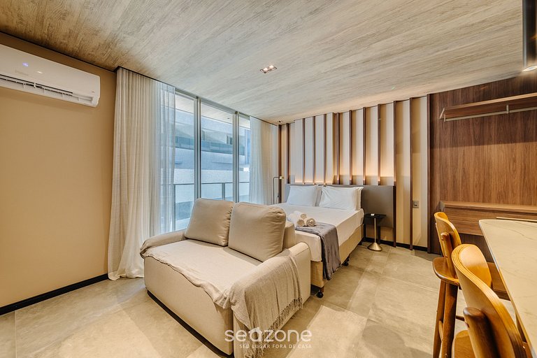 Estudio en Edificio c/ Piscina Frente Mar NWT0305