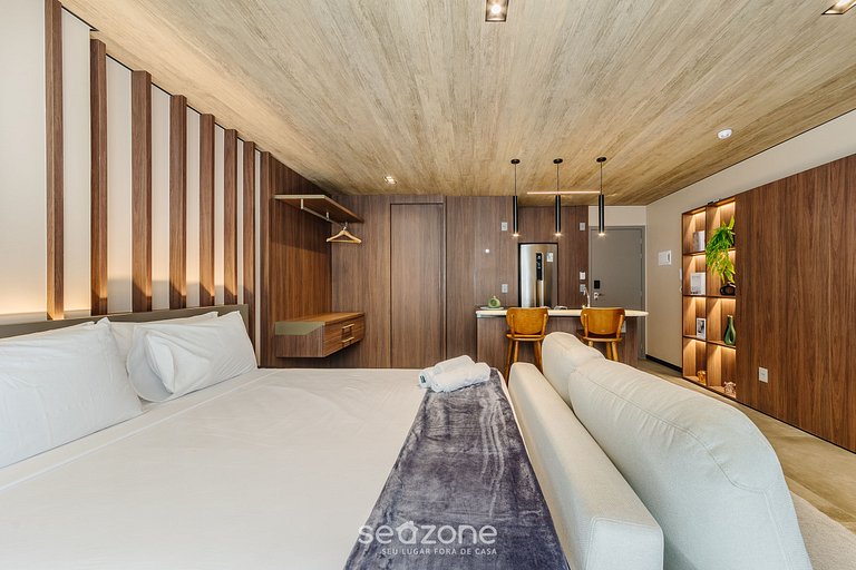 Estudio en Edificio c/ Piscina Frente Mar NWT0305