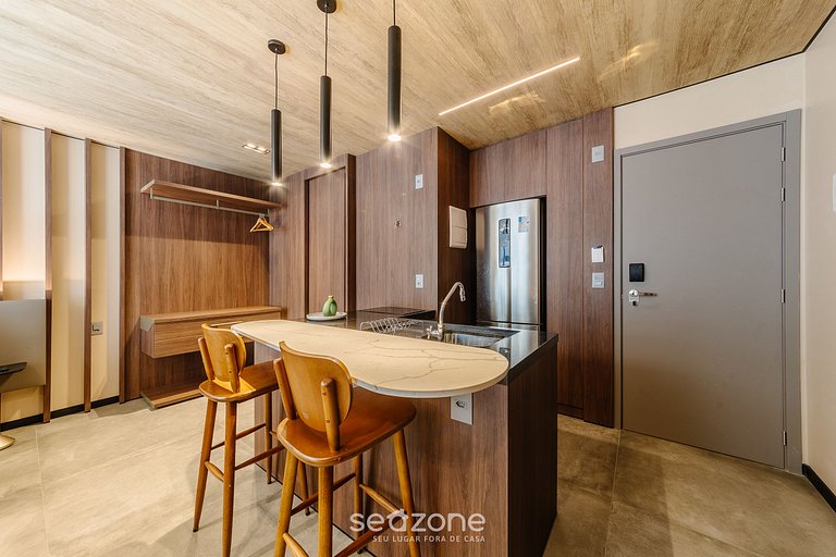 Estudio en Edificio c/ Piscina Frente Mar NWT0305