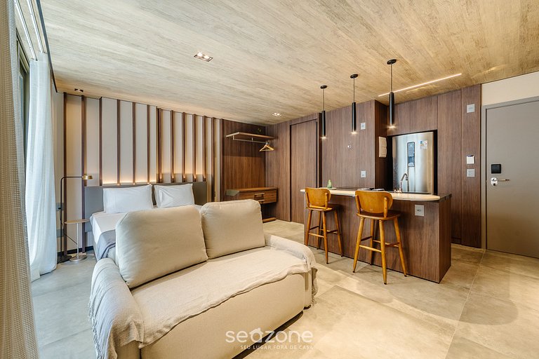 Estúdio em Prédio c/ Piscina na Orla NWT0305