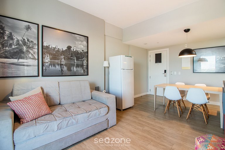 Apto c/ Varanda e Vista próx ao Shopping AAP1405