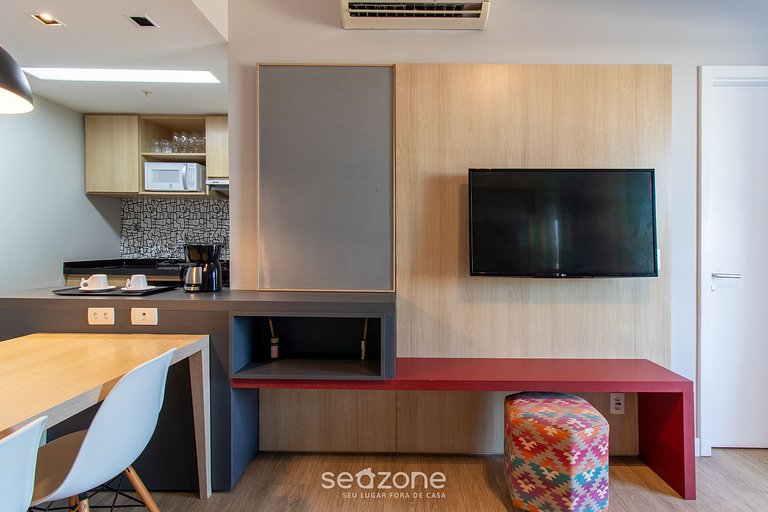 Depto c/ Balcón y Vista cerca del Shopping AAP1405