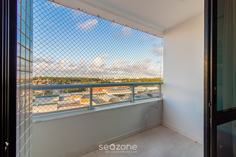 Depto c/ Balcón y Vista cerca del Shopping AAP1405